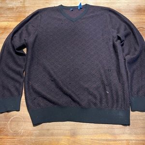 Patrick Asaraf 100% Marino wool v neck sweater